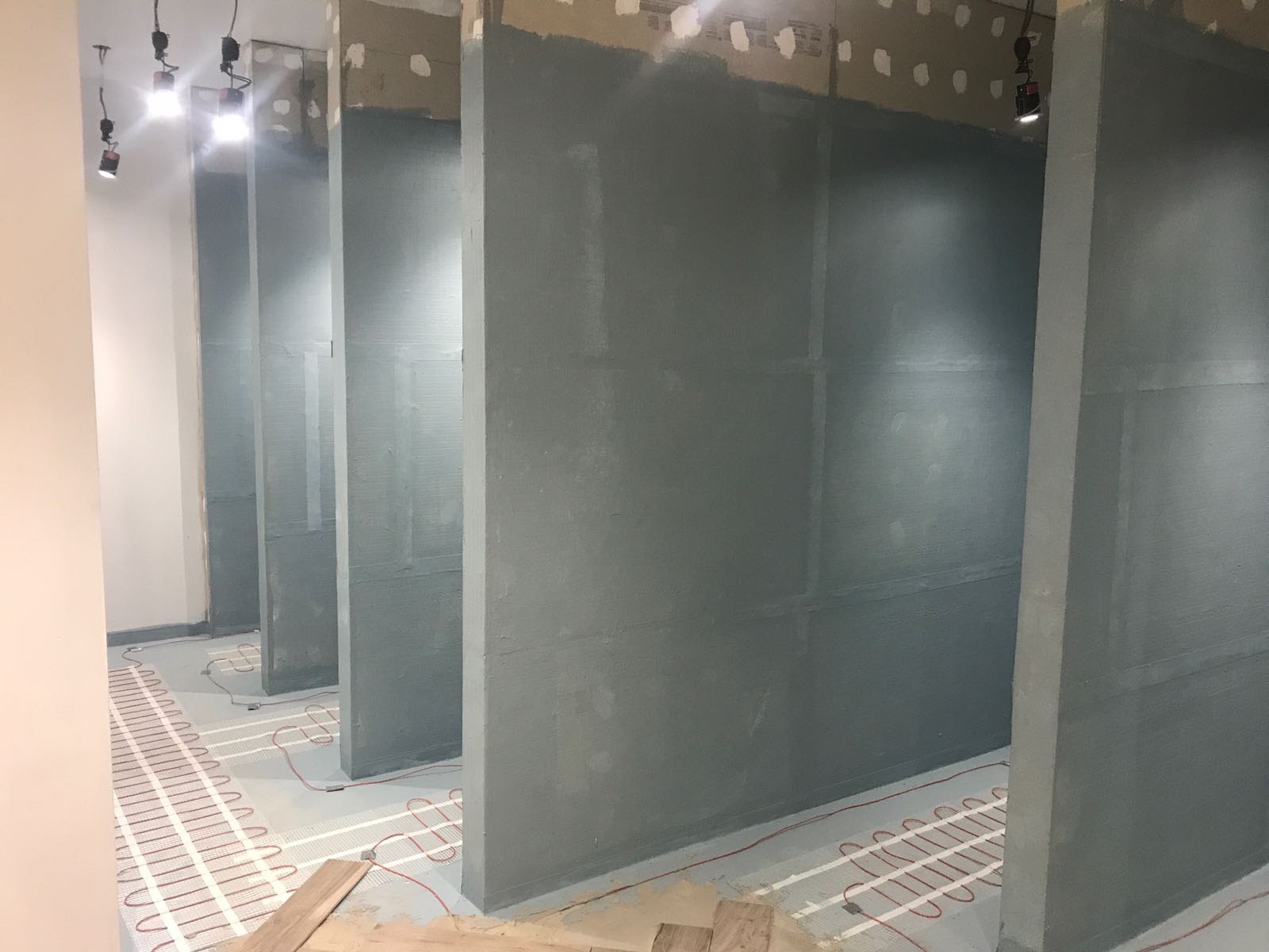 Bathroom tiling process Cardiff by House2Home